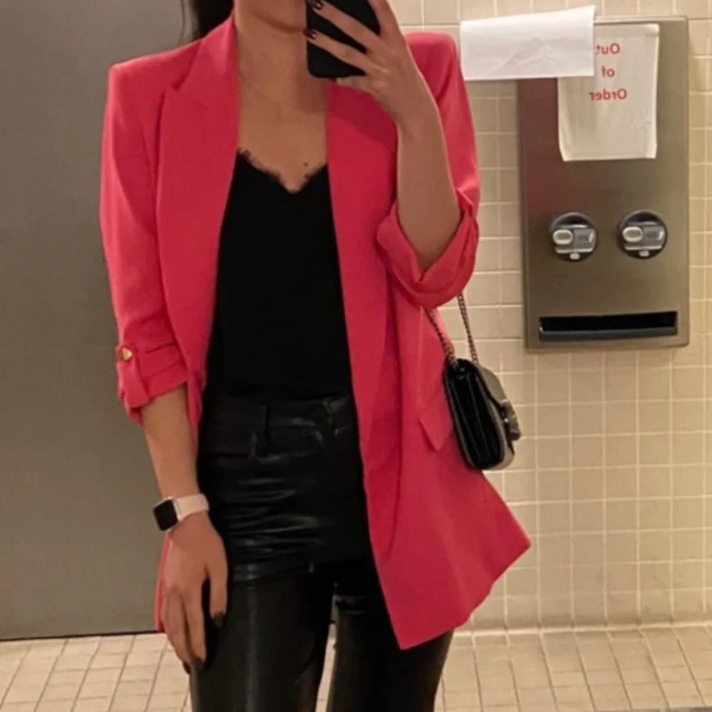 Zara Pink Blazer - Picture 1 of 3